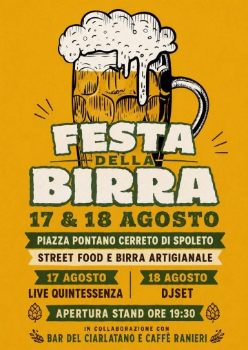 Festa della Birra a Cerreto di Spoleto