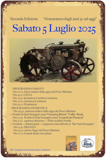 Motoaratura dagli Anni '30 ad Oggi