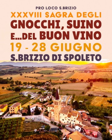 Sagra degli Gnocchi, Suino e del Buon Vino — Evento a Spoleto, Perugia