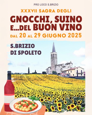 Sagra degli Gnocchi, Suino e del Buon Vino