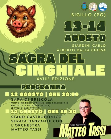 Sagra del Cinghiale a Sigillo