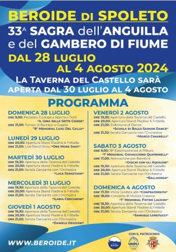 Sagra dell’Anguilla e del Gambero di Fiume