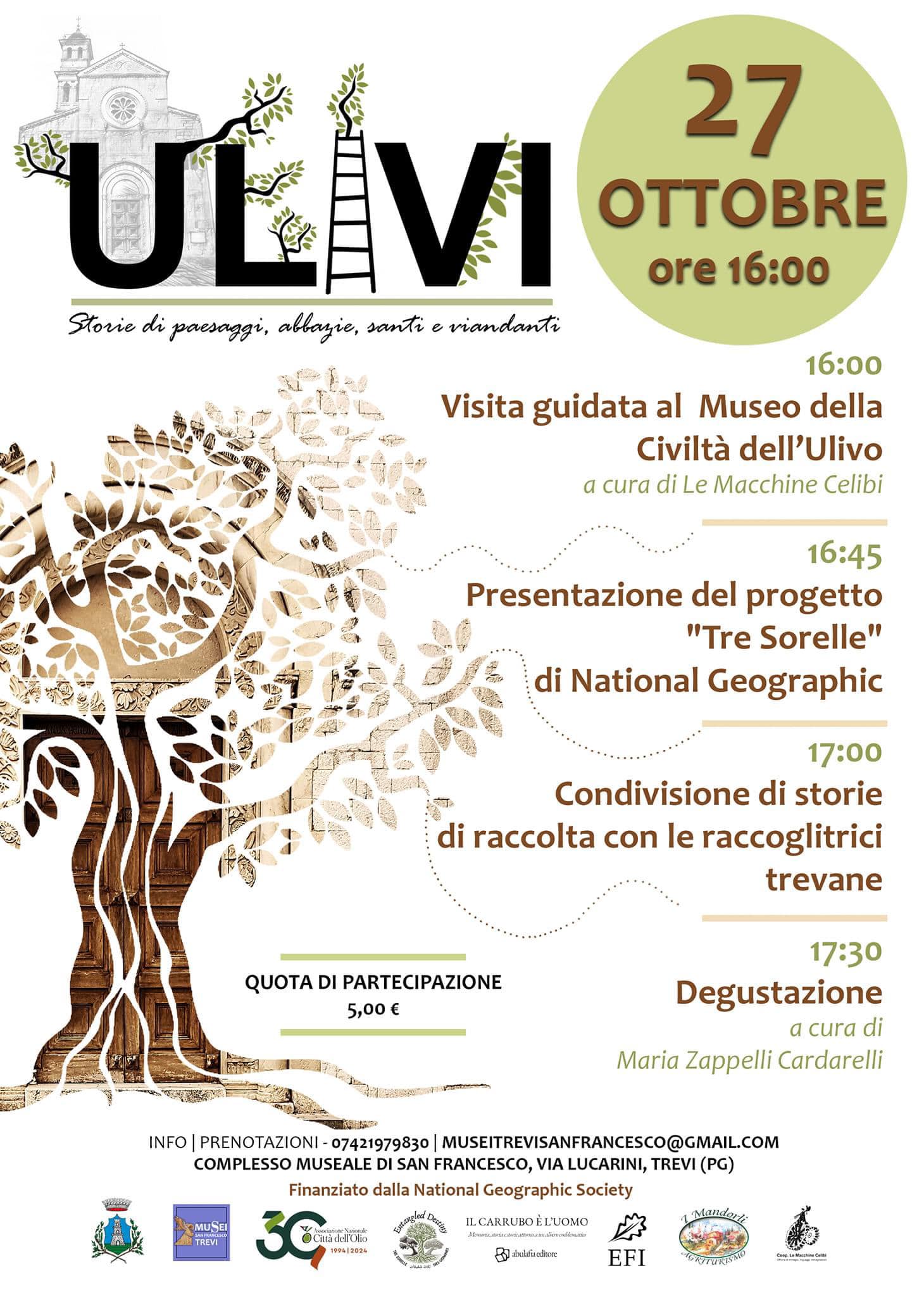 Ulivi - Storie di Paesaggi, Abbazie, Santi e Viandanti